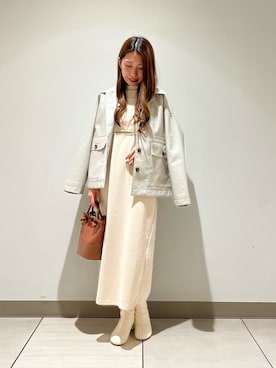 noripiyoさん（レディース・163cm）の春コーディネート