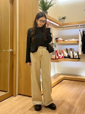 「アイテム（サングラス）」を使った、noripiyoさん（レディース・163cm）の夏コーディネート