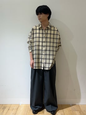 「アイテム（その他シューズ）」を使った、hayaさん（メンズ・167cm）の夏コーディネート