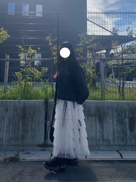 「アイテム（デニムジャケット）」を使った、사さん（レディース・151cm）の秋コーディネート