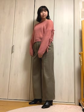 mmooさん（レディース・166cm）の秋コーディネート