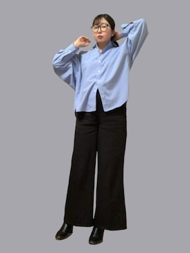 「GLOBAL WORK（グローバルワーク）のアイテム」を使った、mmooさん（レディース・166cm）の春コーディネート