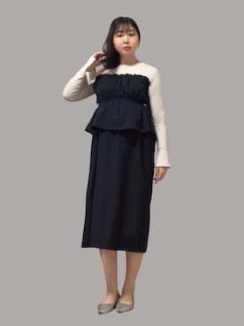 mmooさん（レディース・166cm）の春コーディネート