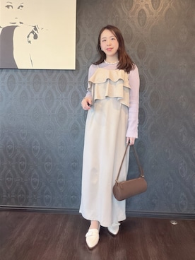 risaさん（レディース・155cm）の春コーディネート