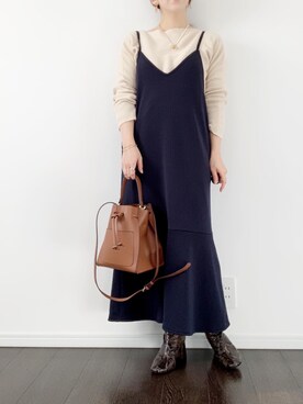 risaさん（レディース・155cm）の冬コーディネート