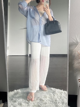 risaさん（レディース・155cm）の夏コーディネート