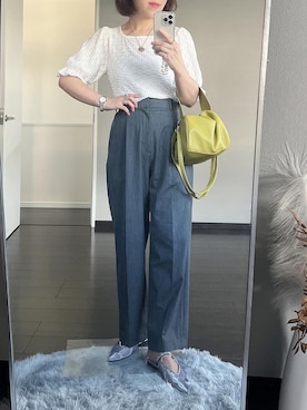 「甘辛mix」｜「アイテム（その他）」を使った、risaさん（レディース・155cm）の夏コーディネート