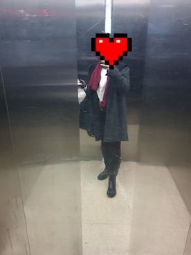 「SEVENDAYS=SUNDAY（セブンデイズサンデイ）のアイテム（パーカー）」を使った、Elena30453724さん（レディース・158cm）の冬コーディネート