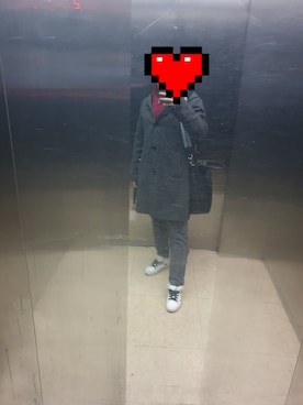 「SEVENDAYS=SUNDAY（セブンデイズサンデイ）のアイテム（パーカー）」を使った、Elena30453724さん（レディース・158cm）の冬コーディネート