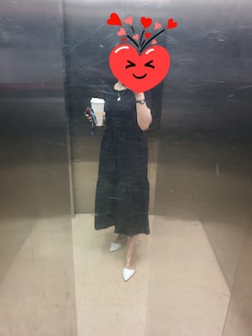 「stradivarius（ストラディバリウス）のアイテム（ワンピース/ドレス）」を使った、Elena30453724さん（レディース・158cm）の夏コーディネート
