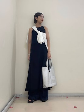 「アーバンリサーチ」｜「アイテム（ワンピース/ドレス）」を使った、yuiさん（レディース・168cm）の夏コーディネート