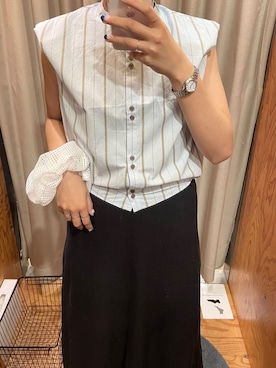 「SMELLY（スメリー）のアイテム」を使った、yuiさん（レディース・168cm）の夏コーディネート