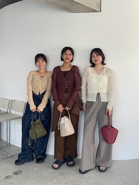「アイテム（つなぎ/オールインワン）」を使った、yuiさん（レディース・168cm）の夏コーディネート
