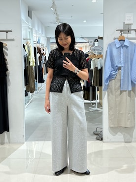 「SENSE OF PLACE by URBAN RESEARCH（センスオブプレイスバイアーバンリサーチ）のアイテム（ローファー）」を使った、yuiさん（レディース・168cm）の春コーディネート