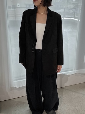 「アイテム（キャミソール）」を使った、yuiさん（レディース・168cm）の秋コーディネート