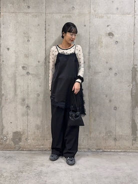 「NUEF （ヌエフ）のアイテム」を使った、yuiさん（レディース・168cm）の春コーディネート