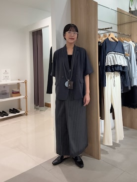 「NUEF （ヌエフ）のアイテム」を使った、yuiさん（レディース・168cm）の春コーディネート