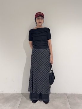 「ワントーン」｜yuiさん（レディース・168cm）の夏コーディネート