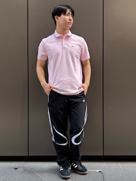 「アイテム（スニーカー）」を使った、IKさん（メンズ・172cm）の春コーディネート