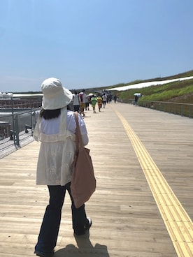 「アイテム（シューズ、その他）」を使った、ohanaさん（レディース・147cm）の夏コーディネート