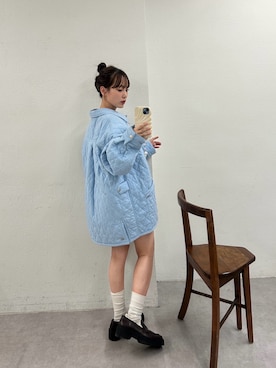 「アイテム（ジャケット/アウター）」を使った、nanamiさん（レディース・153cm）の秋コーディネート