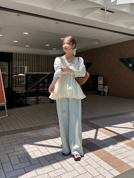 「mystic（ミスティック）のアイテム」を使った、nanamiさん（骨格ウェーブ・レディース・153cm）の夏コーディネート