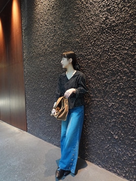 nanamiさん（レディース・153cm）の冬コーディネート