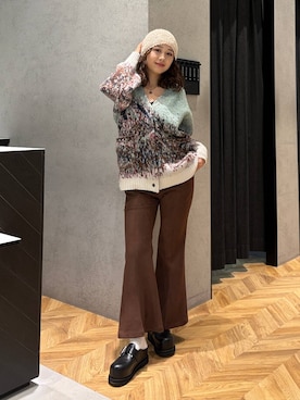 「アイテム（帽子）」を使った、yumeha0127さん（レディース・159cm・10代）の秋コーディネート