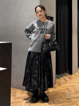 「アイテム（アクセサリー）」を使った、yumeha0127さん（レディース・159cm・10代）の秋コーディネート