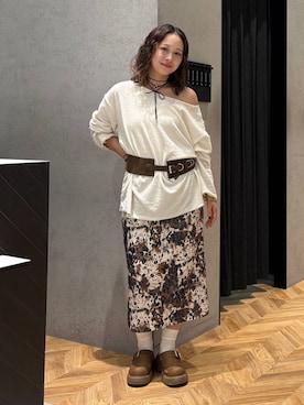 「アイテム（チョーカー）」を使った、yumeha0127さん（レディース・159cm・20代）の秋コーディネート