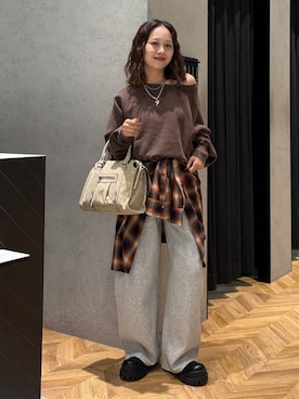 「アイテム（ブーツ）」を使った、yumeha0127さん（レディース・159cm・10代）の秋コーディネート