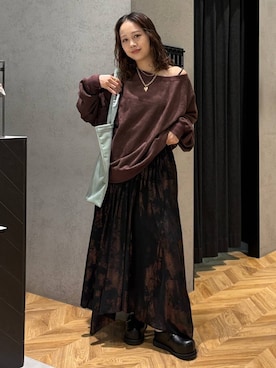 「アイテム（スウェット）」を使った、yumeha0127さん（レディース・159cm・10代）の秋コーディネート