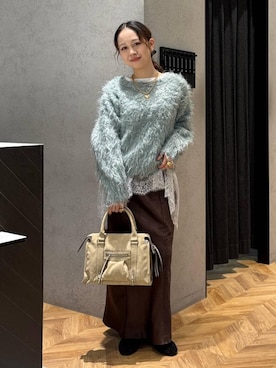 「アイテム（アクセサリー）」を使った、yumeha0127さん（レディース・159cm・10代）の冬コーディネート