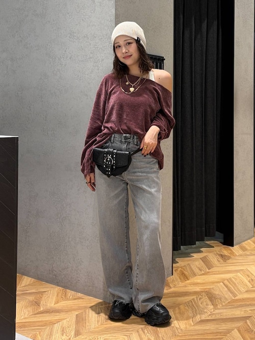 JEANASIS リラックスルーズカラーデニム JEANASIS｜リラックスルーズカラーデニム | Rakuten Fashion