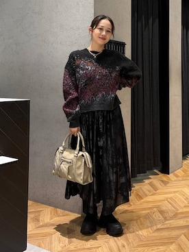 「アイテム（アクセサリー）」を使った、yumeha0127さん（レディース・159cm・10代）の秋コーディネート