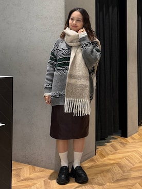 「アイテム（ネックレス）」を使った、yumeha0127さん（レディース・159cm・10代）の秋コーディネート