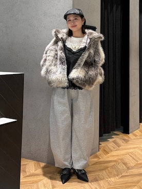 yumeha0127さん（レディース・159cm）の冬コーディネート