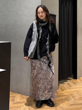 「アイテム（トートバッグ）」を使った、yumeha0127さん（レディース・159cm・10代）の秋コーディネート