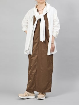 「秋のシャツ着こなし術」｜natsukiさん（レディース・156cm）の秋コーディネート