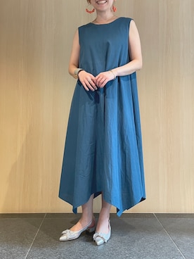 「シルバーパンプス」｜natsukiさん（レディース・156cm）の夏コーディネート