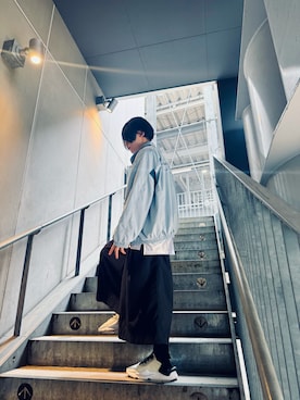「Y-3(ワイスリー)のアイテム」を使った、kouさん(メンズ・171cm)の春コーディネート