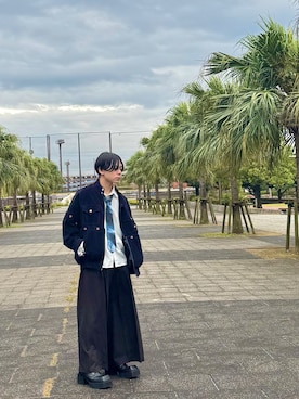 「アイテム（フォーマルスーツ/小物）」を使った、kouさん（メンズ・171cm・10代）の秋コーディネート