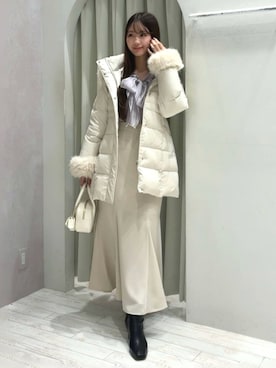 髙橋友美さん（レディース・165cm）の秋コーディネート