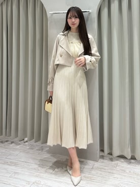 髙橋友美さん（レディース・165cm）の春コーディネート