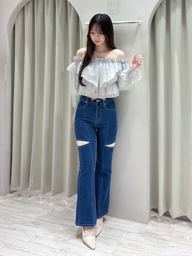 髙橋友美さん（レディース・165cm）の冬コーディネート