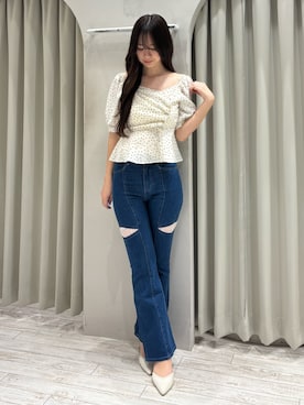 髙橋友美さん(レディース・165cm)の春コーディネート