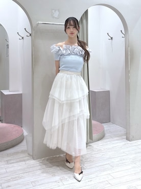 Tomomiさん(レディース・165cm)の夏コーディネート