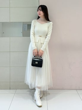 髙橋友美さん（レディース・165cm）の冬コーディネート