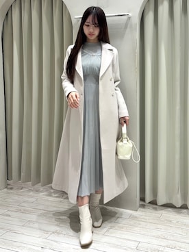 髙橋友美さん(レディース・165cm)の冬コーディネート