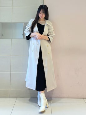 髙橋友美さん（レディース・165cm）の冬コーディネート